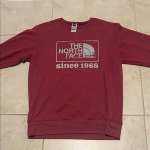 The North Face Women’s Distressed Red Sweater
